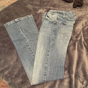 Wrangler Blue Boot Cut Jeans Timeless Denim Style